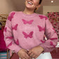 Simply Southern Butterfly Dreams Cropped Sweater